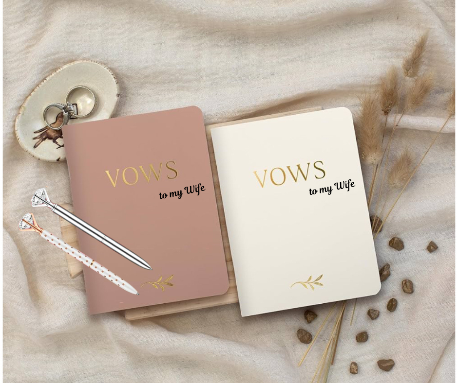 Vow Book and Pen Set (To My Wife)