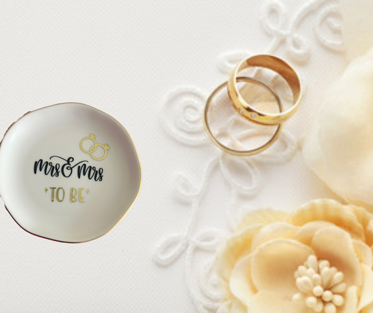 Mrs & Mrs Ring Tray