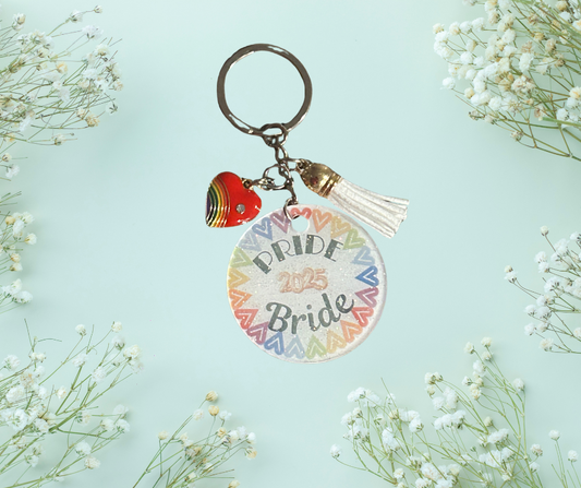 Pride Bride Keychain