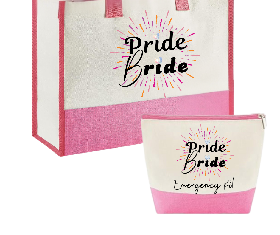 Pride Bride Bag and Emergency Kit