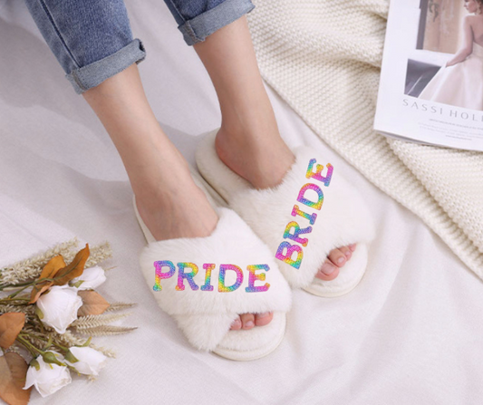 Pride Bride Slippers